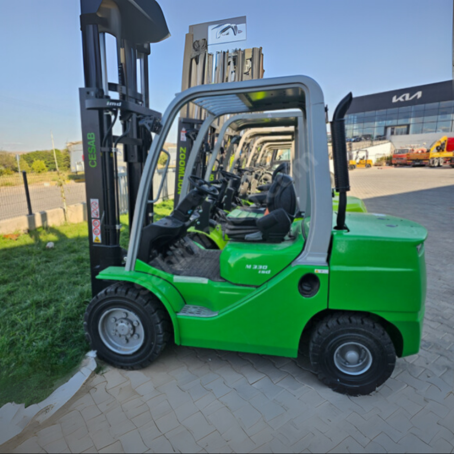 Diesel- und Elektro-Mietstapler von 2 Tonnen bis 12 Tonnen